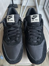 Nike Air Max 1 Black Suede UK