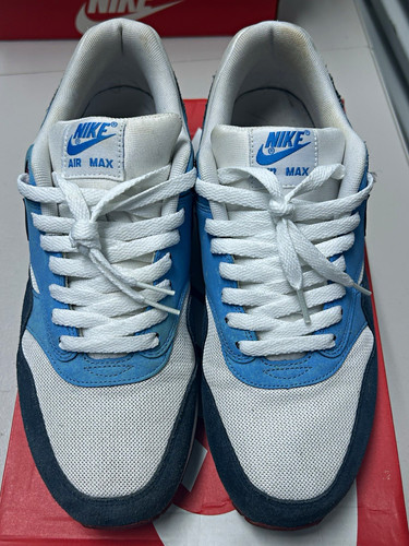 Nike air max white - max, blue
